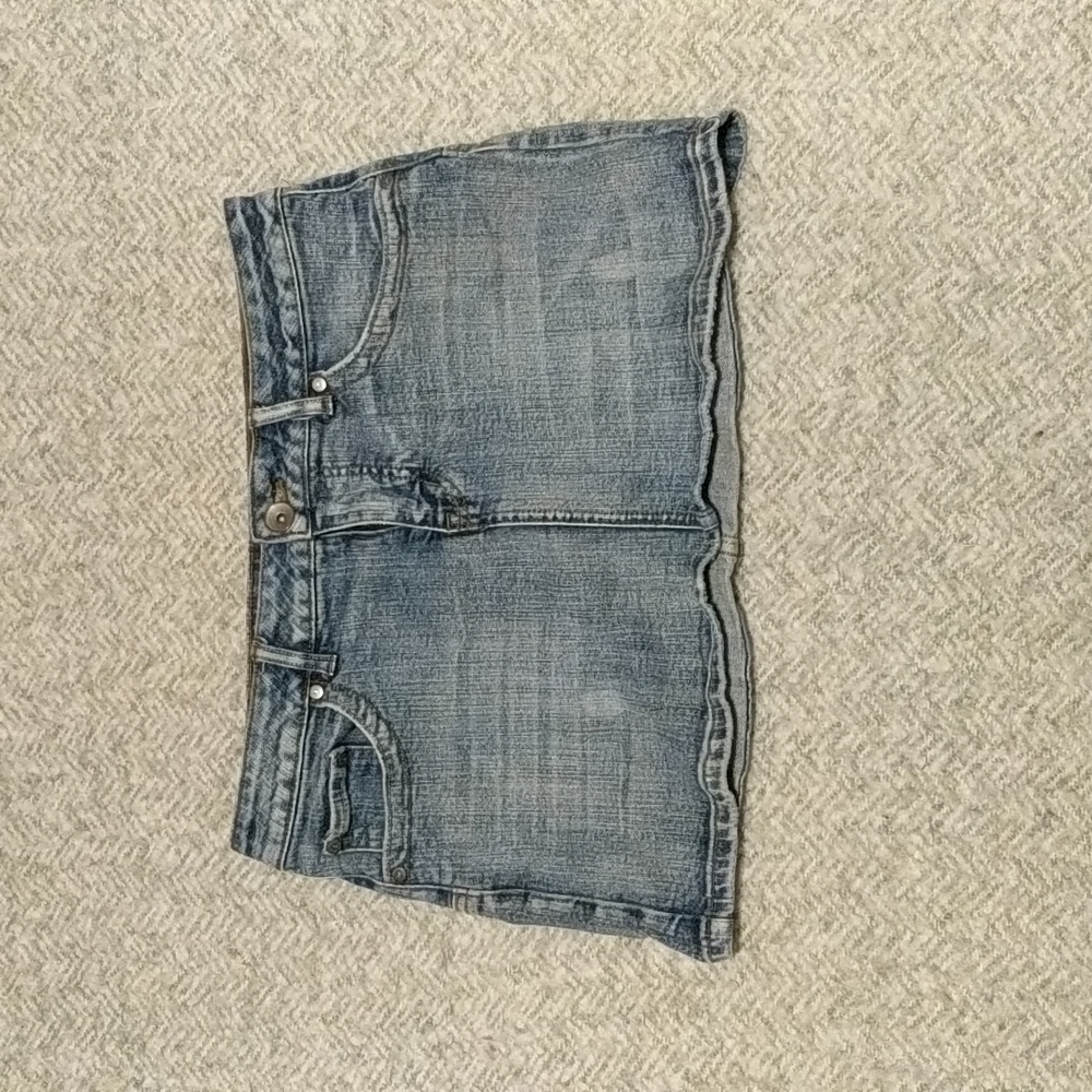 Women no boundaries jean skirt size 9